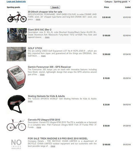 Classified Ads Script PHP